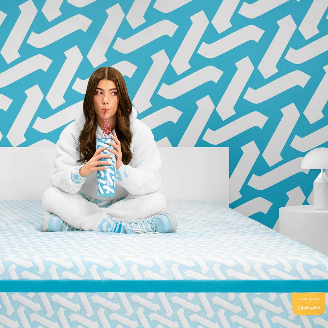 New ๐ Beautyrest Memory Foam Charli & Dixie X SIMMONS Mattress ๐ 2 Beautyrest Memory Foam Charli & Dixie X SIMMONS Mattress