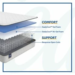 Sealy Caslon Soft Mattress Twin