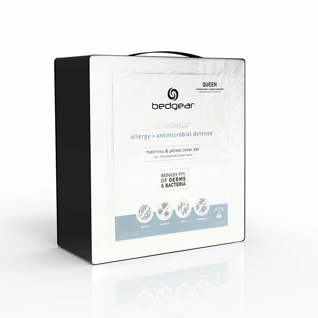 New ⭐ Sheets And Bedding Bedgear GermShield™ Mattress & Pillow Covers 🧨 4 Sheets And Bedding Bedgear GermShield™ Mattress & Pillow Covers