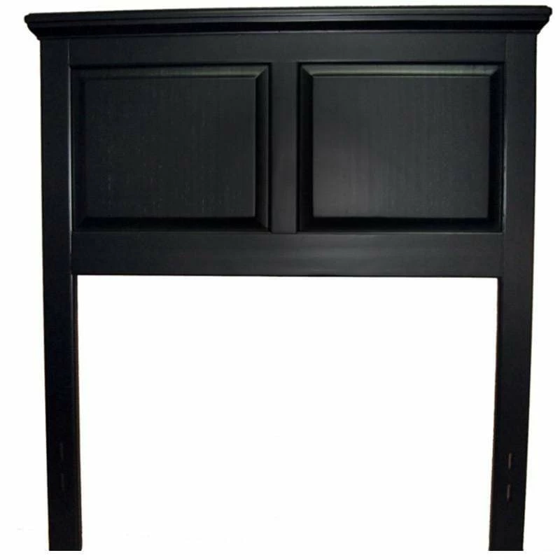 Mattress Warehouse Twin And Queen Size Cottage Style Headboard In Ebony By Mantua Headboards