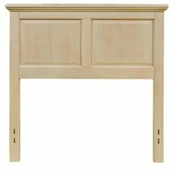 Twin And Queen Size Cottage Style Headboard In A Natural Finish By Mantua
