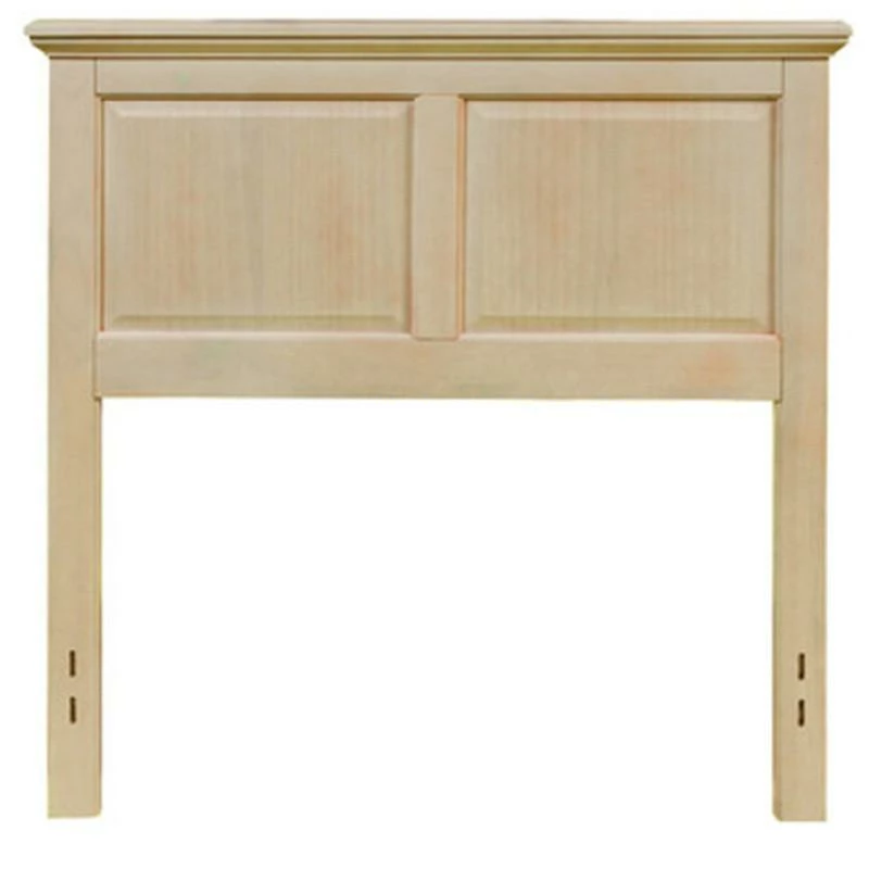 Twin And Queen Size Cottage Style Headboard In A Natural Finish By Mantua