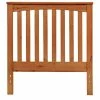 Rake Style Golden Oak Headboard By Mantua